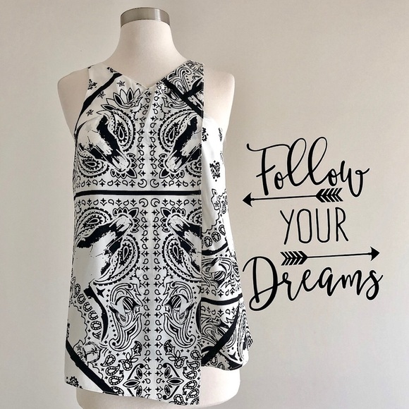 tibi Sleeveless Silk Top - Picture 7 of 7